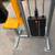 OEI Rear Delt / Pec Fly Machine w/200 lb weight stack. Good Shape 6 thumbnail