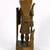 VINTAGE LATIN AMERICAN CARVED WOOD STATUE OF A FEMALE FIGURE AND DOG 4 thumbnail