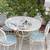 EACH Wrought Iron Patio Table Set $100 ONLY NOT LESS cash 3 thumbnail