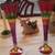 Festive Stripes Set of 2 Champagne Flutes Hollow Stem Hand Painted Boh 4 thumbnail