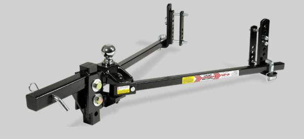 Sway/weight distribution hitch 1