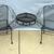 Woodard Patio wrought iron TETE A TETE antique 2 seater table gossip 3 thumbnail