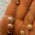 Sterling Silver Studs Earrings with Natural White, Pink, Brown Pearls 2 thumbnail