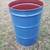 55 Gallon Metal Construction / Event Trash Barrels Drums 2 thumbnail