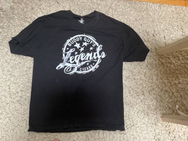 2 Buddy Guy autographed tshirts(large) 1