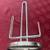 Paper Towel Holder Silver Like New 2 thumbnail