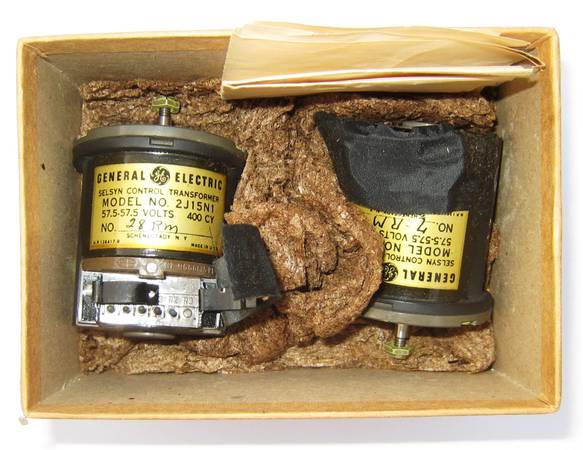 GENERAL ELECTRIC SYNCHRO SELSYNS MOTOR CONTROLLERS SYNCHRO TRANSFORME 1