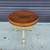 Vintage High Quality Heywood Wakefield Round Side Table. 13 thumbnail