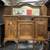 Nice Antique Vanity Dresser with Marble Insets 1 thumbnail