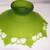 Vintage 1960's Westmoreland Green Frosted Glass Bowl 2 thumbnail