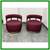 Village West Design Custom Made Swivel Club Chairs In Raspberry, Pair 4 thumbnail