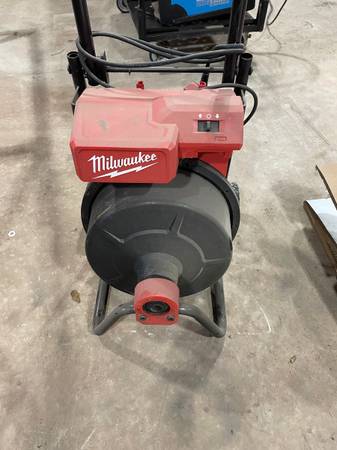 M18 18- Volt Lithium-Ion Cordless Drain Cleaning Drum Machine 1