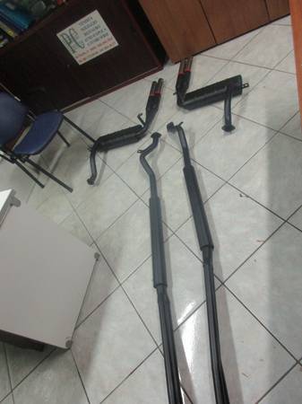 Exhaust system Lamborghini Espada 1