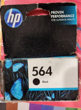 HP 564 Black Ink Cartridge 1