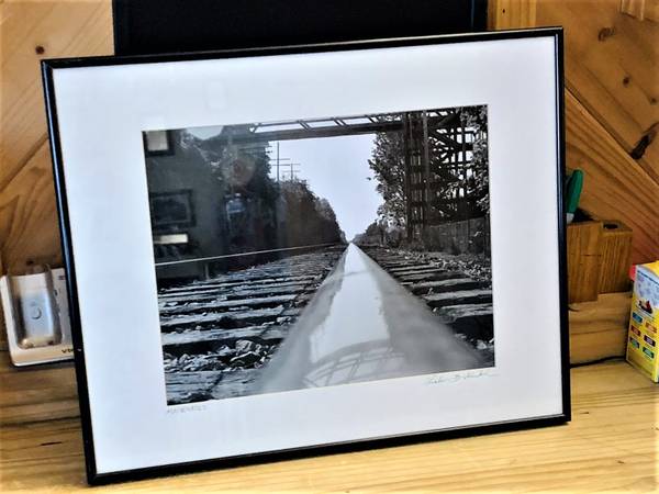 Train Track, Professionally Taken & Framed 1