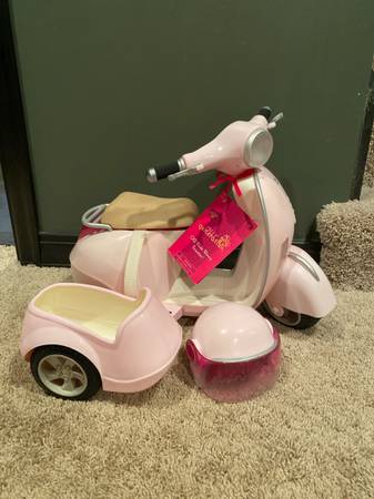 Doll ride along scooter- our Generation 1