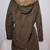 Women’s Olive Green Parka, size Small 2 thumbnail