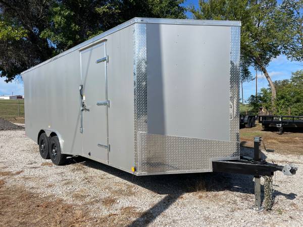 New T-Rex Brand 20 Ft Enclosed Carhauler 10K 1