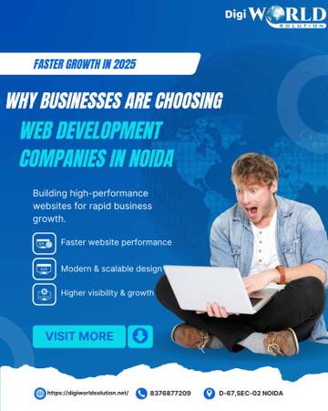Why Businesses Are Choosing Web Development Companies in Noida for Fas 1