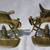 Vintage Firemen's 'First Responders' Fire Department Brass Bookends 1 thumbnail