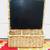 CHALK BOARD WICKER FRAME Wall Hanging Drawing Art Writing Decorative 1 thumbnail