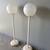 Mid Century Globe Floor Lamps by Olympia Lighting Pair 10 thumbnail