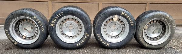 full set 13-inch Compmotive Turbo 3-piece split rims 1