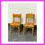 Antique Pine Wood Children's Chairs, Pair 2 thumbnail