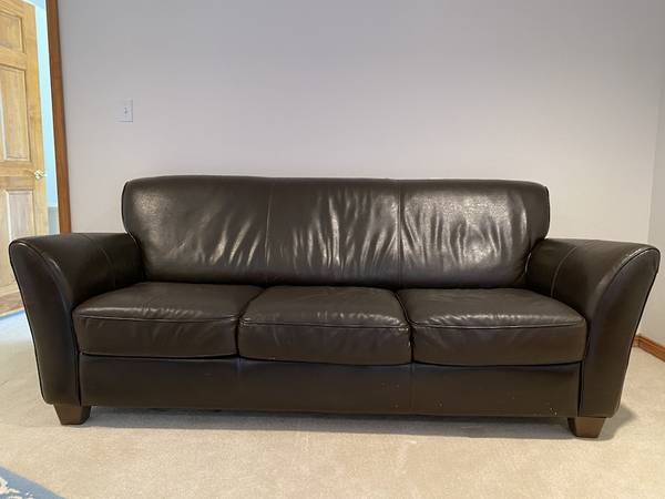 Natuzi Leather Couch 1