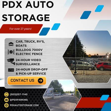 $89 💲PARK TWO 🚗AND SAVE DOUBLE, RV STORAGE💲,  PARK MORE & SAVE MORE (5327 NE Columbia Blvd.)64150328752771120