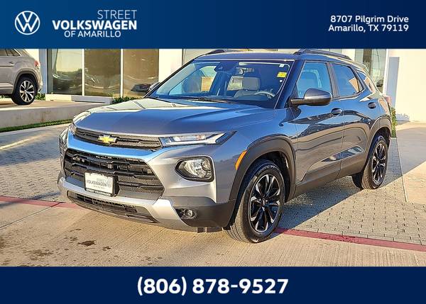 1 2021 Chevrolet Trailblazer FWD LT Satin Steel Metallic 1