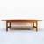 Restored Scandinavian Mid Century Modern Walnut Coffee Table by Dux 3 thumbnail