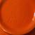 Large Vintage Orange Pottery Mixing Bowl 2 thumbnail