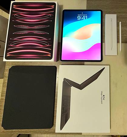 iPad Pro 12.9 2TB + Magic Keyboard + Pencil 2 (AppleCare 2026) 1
