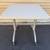 TABLE FOR WORK, HOBBIES, DINING, LOCKING WHEELS, STURDY, XLNT COND! 1 thumbnail