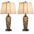 Firm Price! Brand New in a Box 2-Pack 27" Vintage Carved Table Lamps 1 thumbnail