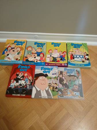 FAMILY GUY - 7 boxed sets DVD's 1