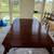 Custom solid walnut dining table designed by artist Bob Timberlake. 4 thumbnail