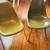 Modernica Case Study Side Shell Stacking Eames Chairs Yellow, Blu 5 thumbnail