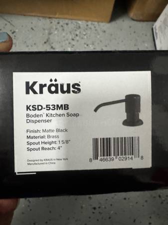 Kraus Soap Dispenser KSD-53MB 1