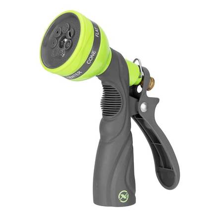 Flexzilla  ZillaGreen 7-Pattern Adjustable Pistol Grip Garden Hose Noz 1