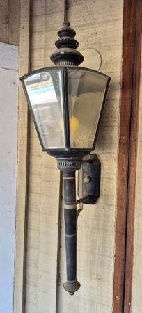 Pair of 34" tall light sconces 1