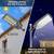 Brand New Waterproof Solar Parking Lot Lights 8000W 300000 Lumens 7 thumbnail