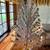 VINTAGE MCM BEAUTIFUL 7' 105 LIMB SILVER POM POM CHRISTMAS TREE & MORE 8 thumbnail