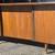 Vintage Executive Mid Mod Desk Mid Century Modern w/ Finished Back 4 thumbnail