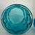 Vintage L E Smith Peacock Blue Moon and Stars 5” Canister 7 thumbnail