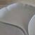 4 New Crate & Barrel White Porcelain Gingko Leaf Plates 2 thumbnail
