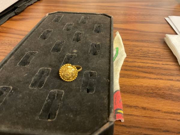 22K GOLD RING,  SIZE 6. § NEW PRICE 1