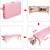 Pink leather massage table 3 thumbnail