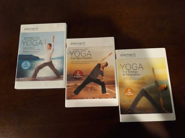 Set of Three Yoga DVDs by Tamal Dodge 1